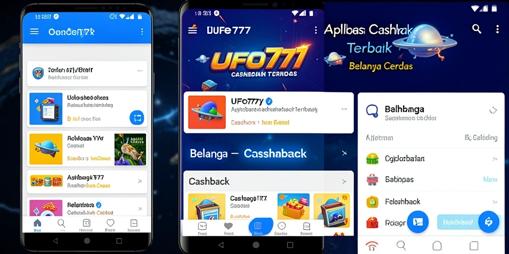 Tampilan antarmuka UFO777 yang memudahkan transaksi Cashback.